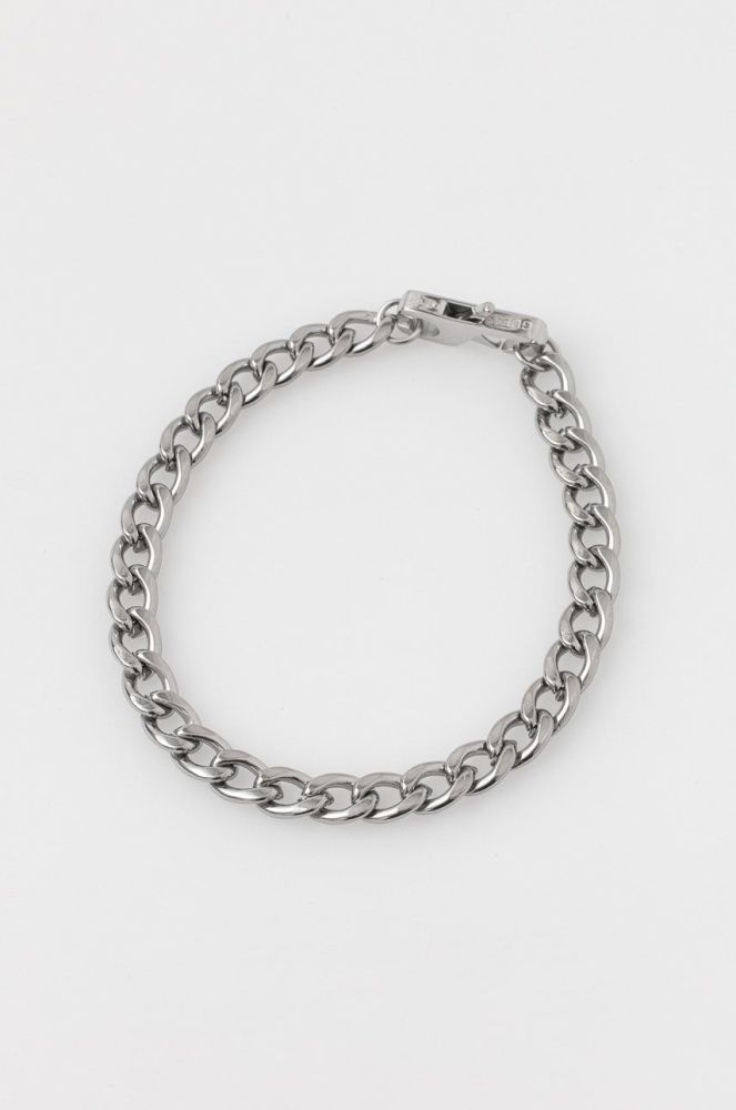 Браслет Guess чоловічий колір срібний (2781701)