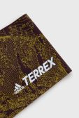 Пов'язка на голову adidas TERREX колір коричневий