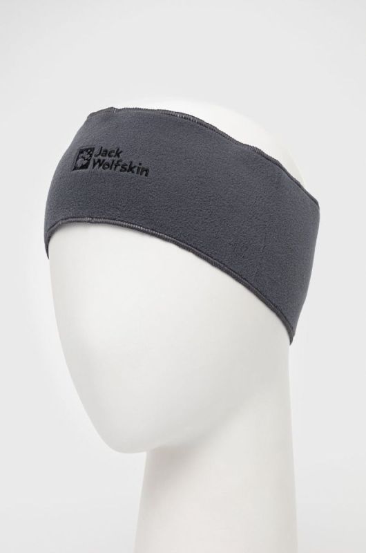 Jack Wolfskin Пов'язка на голову Real Stuff колір сірий (2584337) фото 2