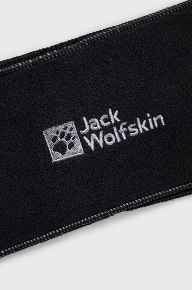 Jack Wolfskin Пов'язка на голову Real Stuff колір чорний (2585092) фото 2
