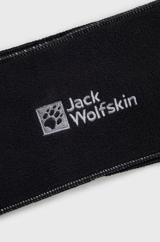 Jack Wolfskin Пов'язка на голову Real Stuff колір чорний (2585092) фото 2