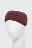 Пов'язка на голову Peak Performance колір коричневий Пов'язка на голову Peak Performance колір коричневий