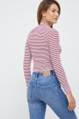Блузка Pepe Jeans жіноча колір бордовий візерунок (2611487)