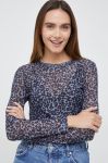 Блузка Joop! жіноча візерунок колір блакитний