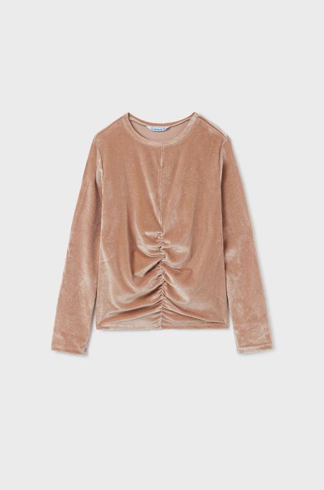 Дитяча блузка Mayoral колір рожевий однотонна (2487108) Дитяча блузка Mayoral колір рожевий однотонна (2487108)