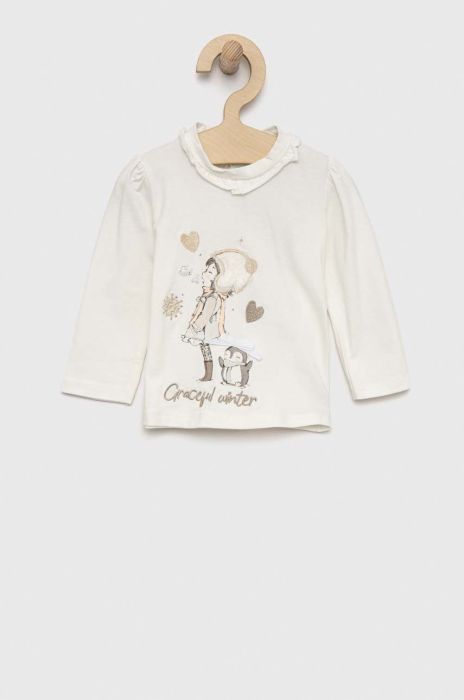 Лонгслів для немовлят Birba&Trybeyond колір білий (2825379) Лонгслів для немовлят Birba&Trybeyond колір білий (2825379)