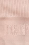 Спортивний бюстгальтер Dkny колір рожевий однотонний