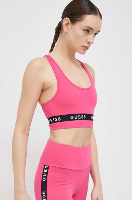 Бюстгальтер Guess колір рожевий меланж (3001966)