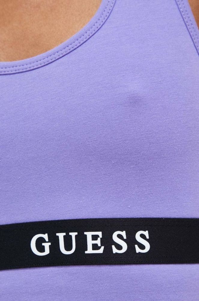 Бюстгальтер Guess колір фіолетовий меланж (3001972) фото 5