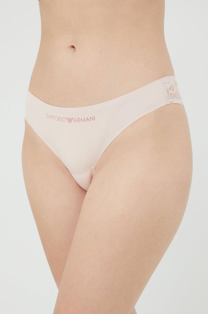 Бразиліани Emporio Armani Underwear колір рожевий (2631375)