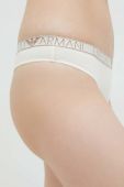 Стринги Emporio Armani Underwear колір бежевий (2839661)