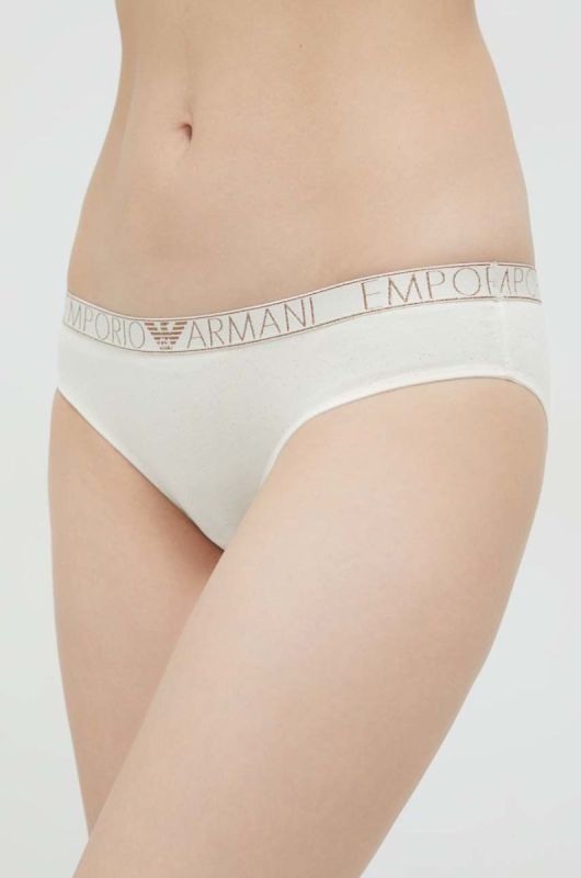 Труси Emporio Armani Underwear колір бежевий (2839679) фото 2