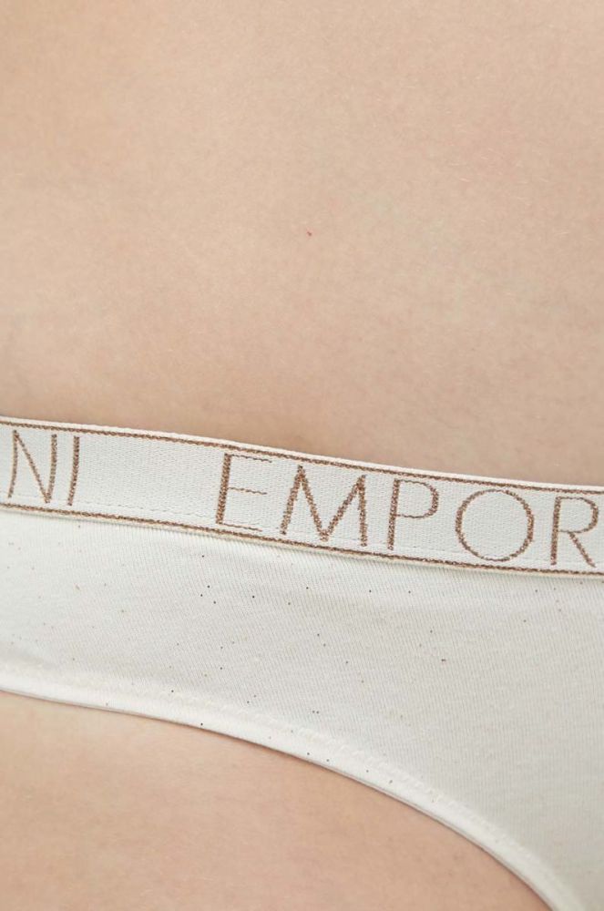 Труси Emporio Armani Underwear колір бежевий (2839679) фото 7