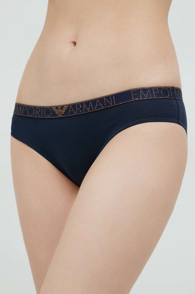 Труси Emporio Armani Underwear колір синій (2839670)