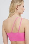 Купальний бюстгальтер Gestuz колір рожевий м'яка чашечка