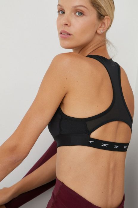 Спортивний бюстгальтер Reebok Lux Vector колір чорний