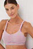 Спортивний бюстгальтер для годування Reebok колір рожевий однотонний