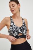 Спортивний бюстгальтер Reebok Modern Safari колір чорний візерунок (2884044)