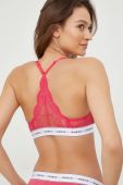 Бюстгальтер Guess колір рожевий мереживо візерунок (2633486)