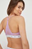 Бюстгальтер Guess колір фіолетовий мереживо візерунок (2633481)