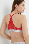 Бюстгальтер Guess колір червоний мереживо візерунок (2633462)