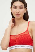 Бюстгальтер Guess колір червоний мереживо візерунок (3516944)