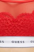Бюстгальтер Guess колір червоний мереживо візерунок (3516944)