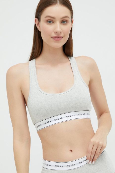 Бюстгальтер Guess колір сірий однотонний (2754344)