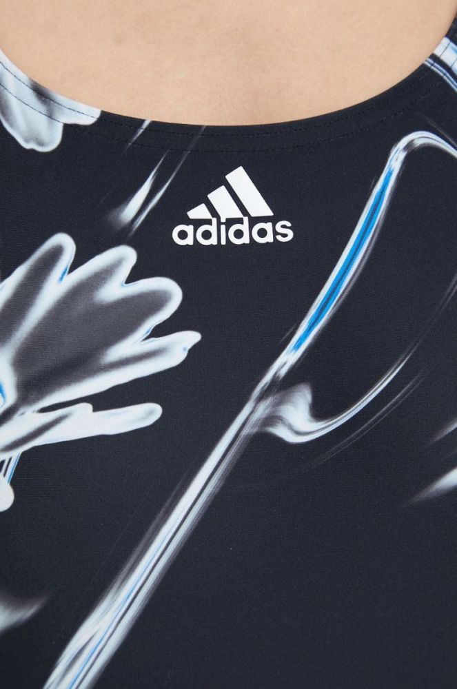 Суцільний купальник adidas Performance колір чорний м'яка чашечка (2506313) фото 5