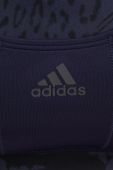 Спортивний бюстгальтер adidas Performance колір синій візерунок Спортивний бюстгальтер adidas Performance колір синій візерунок