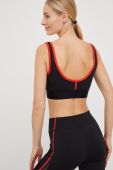 Спортивний бюстгальтер Puma X Vogue колір чорний однотонний