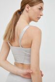 Спортивний бюстгальтер Puma x VOGUE колір сірий однотонний 536689-22 Спортивний бюстгальтер Puma x VOGUE колір сірий однотонний 536689-22