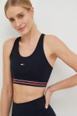 Спортивний бюстгальтер Tommy Hilfiger колір синій однотонний (2816780)