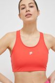 Спортивний бюстгальтер Fila Radford колір червоний однотонний