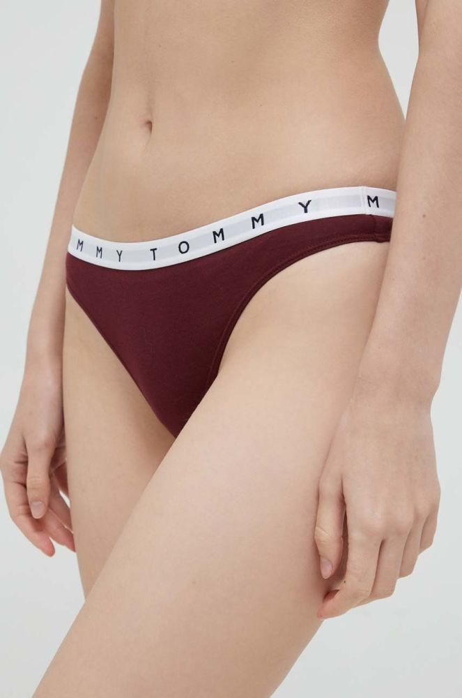 Стринги Tommy Hilfiger (3-pack) колір помаранчевий