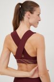 Спортивний бюстгальтер Puma Deco Glam колір бордовий