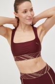 Спортивний бюстгальтер Puma Deco Glam колір бордовий