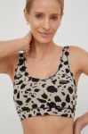 Бюстгальтер Vans колір чорний візерунок