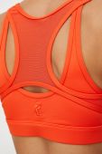 Спортивний бюстгальтер P.E Nation Rudimental колір помаранчевий однотонний