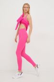 Спортивний бюстгальтер P.E Nation Amplify колір рожевий однотонний