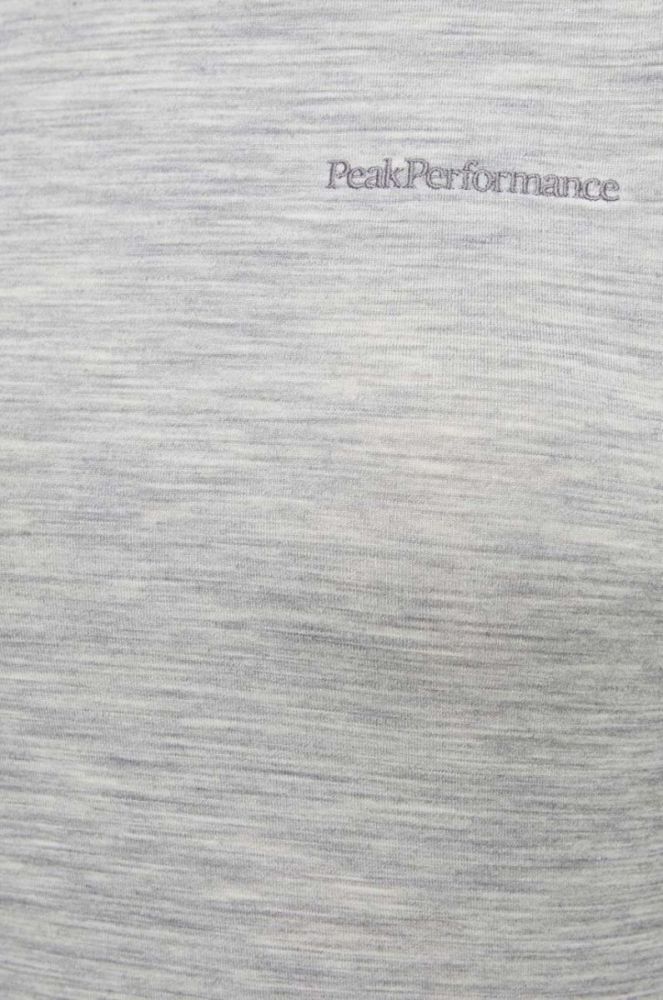 Функціональний лонгслів Peak Performance Magic колір сірий (2818919) фото 5