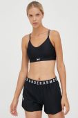 Спортивний бюстгальтер Under Armour Infinity колір чорний однотонний (2610663)
