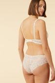 Бюстгальтер Etam колір бежевий мереживо однотонний