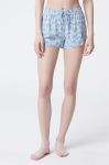 Піжамні шорти Etam Maeko - Short жіночі колір блакитний