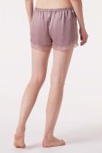 Піжамні шорти Etam SENTIMENT - SHORT жіночі колір рожевий мереживо