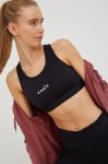 Спортивний бюстгальтер Diadora колір чорний Спортивний бюстгальтер Diadora колір чорний