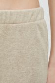 Спортивні штани United Colors of Benetton жіночі колір коричневий однотонні (2844619)