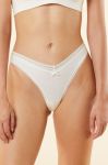 Стринги Etam Power - Tanga V-shape - Blanc колір білий