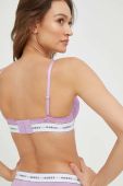 Бюстгальтер Guess колір фіолетовий мереживо однотонний (2913930)