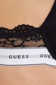 Бюстгальтер Guess колір чорний мереживо однотонний (2913949)